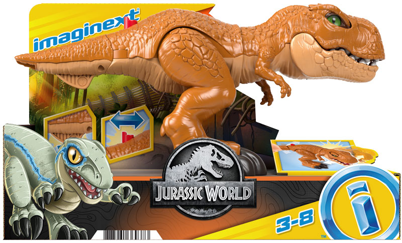 Wholesalers of Imaginext Jurassic World Thrashin Action T.rex toys