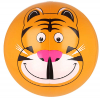 Wholesalers of Inflatable Beach Ball Jungle Faces 30 Cm Assorted toys image