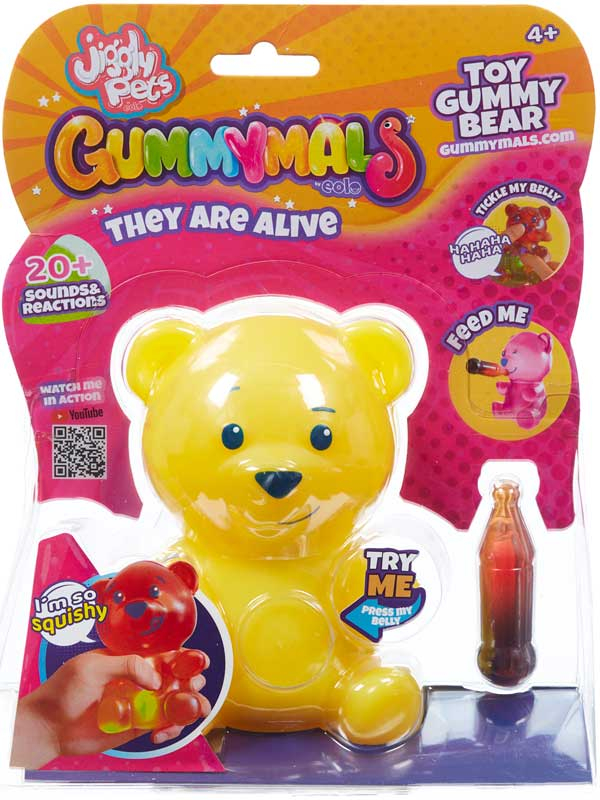 Wholesalers of Jiggly Pets Gummaymals - Yellow toys