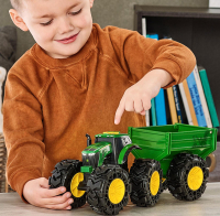 Wholesalers of John Deere Lights And Sounds Tractor With Wagon toys image 3