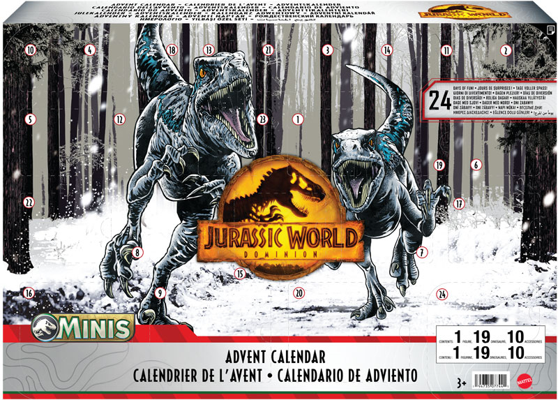 Wholesalers of Jurassic World Advent Calendar toys