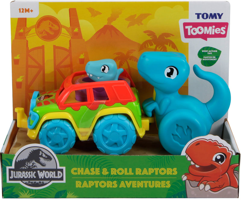 Wholesalers of Jurassic World Chase And Roll Raptors toys