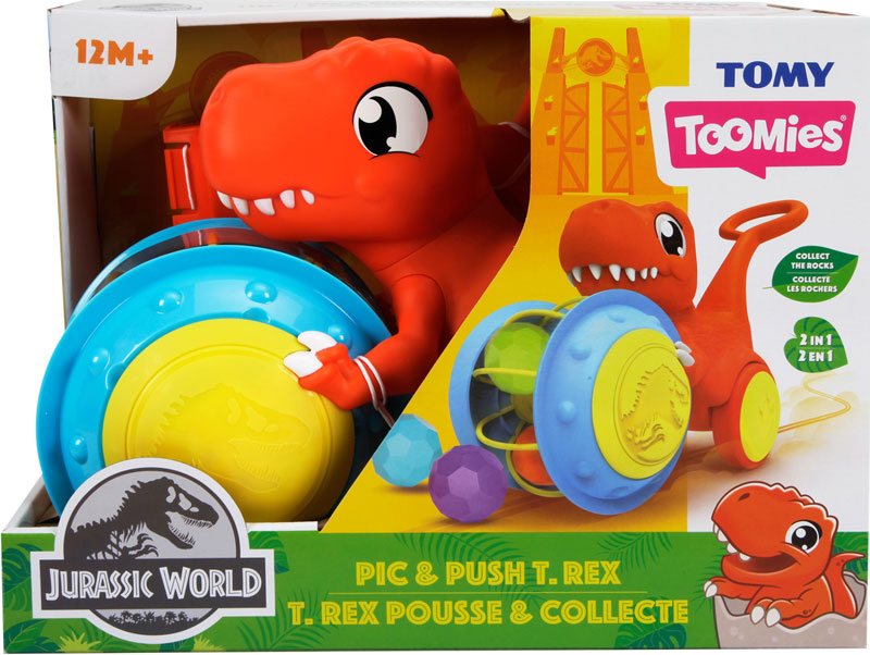 Wholesalers of Jurassic World Pic N Push T Rex toys