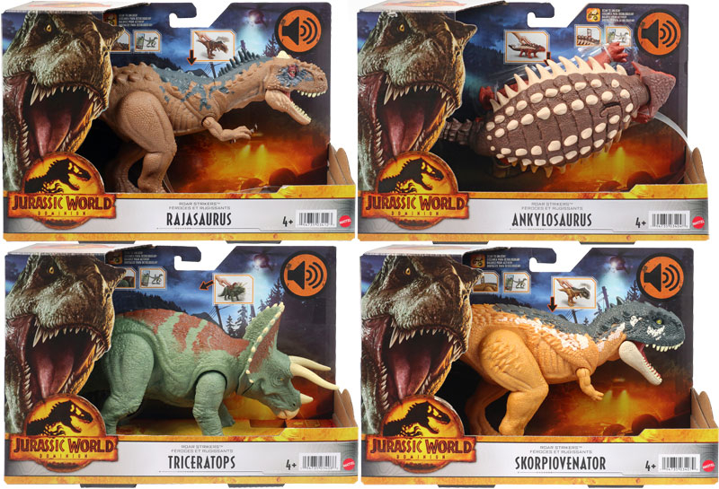 Wholesalers of Jurassic World Roar Strikers Asst toys