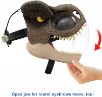 Wholesalers of Jurassic World Tyrannosaurus Rex Chomp N Roar Mask toys image 3