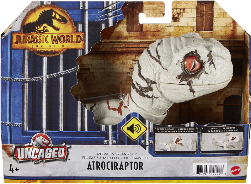 Wholesalers of Jurassic World Uncaged Rowdy Roars Speed Dino toys