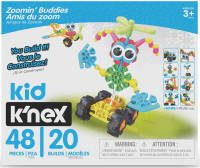 Wholesalers of Kid Knex Zoomin Buddies 20 Model Building Set toys image
