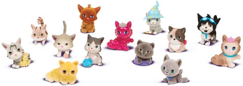 Misc Toy Character Cat Figures Various Breeds Kitten In My Pocket 