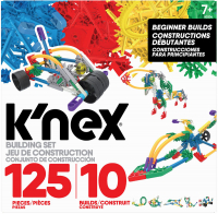 Wholesalers of Knex Classics 125 Pc - 10 Model - Beginner Builds Building S toys image