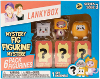 Wholesalers of Lankybox Mini Mystery Figures 6-pack toys image