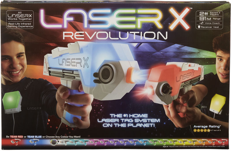 Wholesalers of Laser X Revolution Double Blasters toys