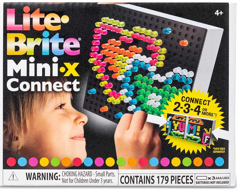 Wholesalers of Lite-brite Mini-x Connect toys