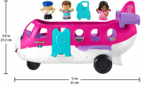 Wholesalers of Little People Barbie Dreamplane E3 toys image 2