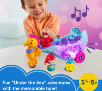 Wholesalers of Little People Little Mermaid Ariel Carriage toys image 3