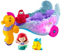 Wholesalers of Little People Little Mermaid Ariel Carriage toys image 4