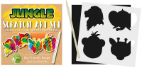 Wholesalers of Magic Colour Scratch Eco Set Mini Jungle 8.5 X 8.5 Cm toys image 2