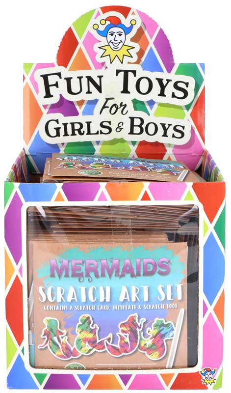 Wholesalers of Magic Colour Scratch Eco Set Mini Mermaid 8.5 X 8.5 Cm toys