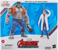 Wholesalers of Marvel Legends Grey Hulk And Dr Bruce Banner toys image