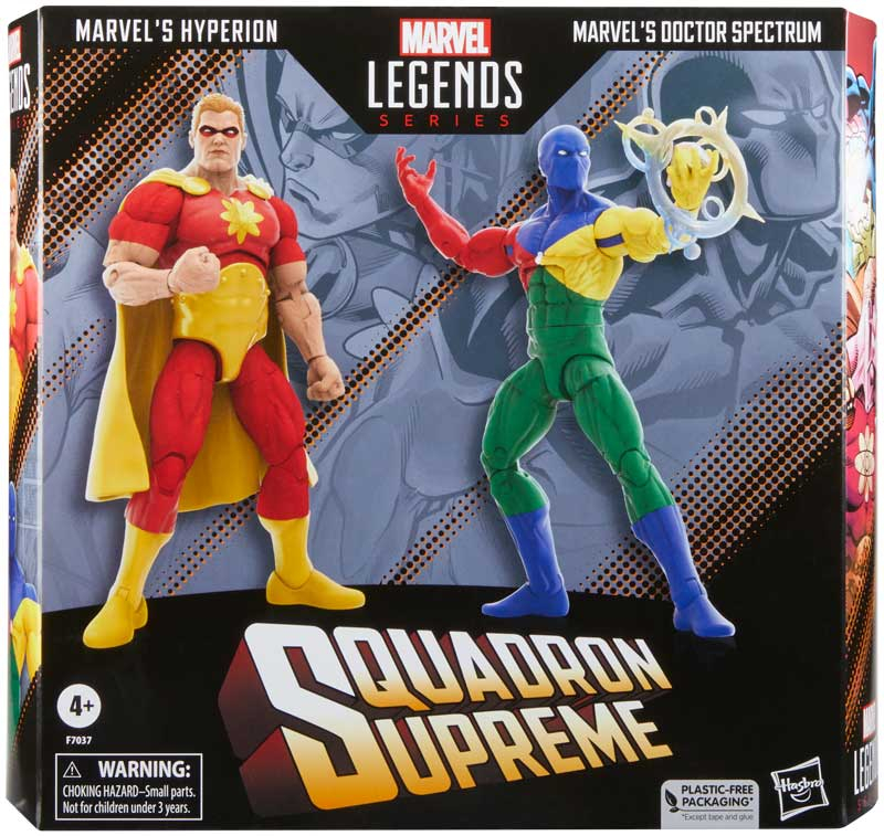 Wholesalers of Marvel Legends Supreme Hyperion And Doctor Spectrum toys