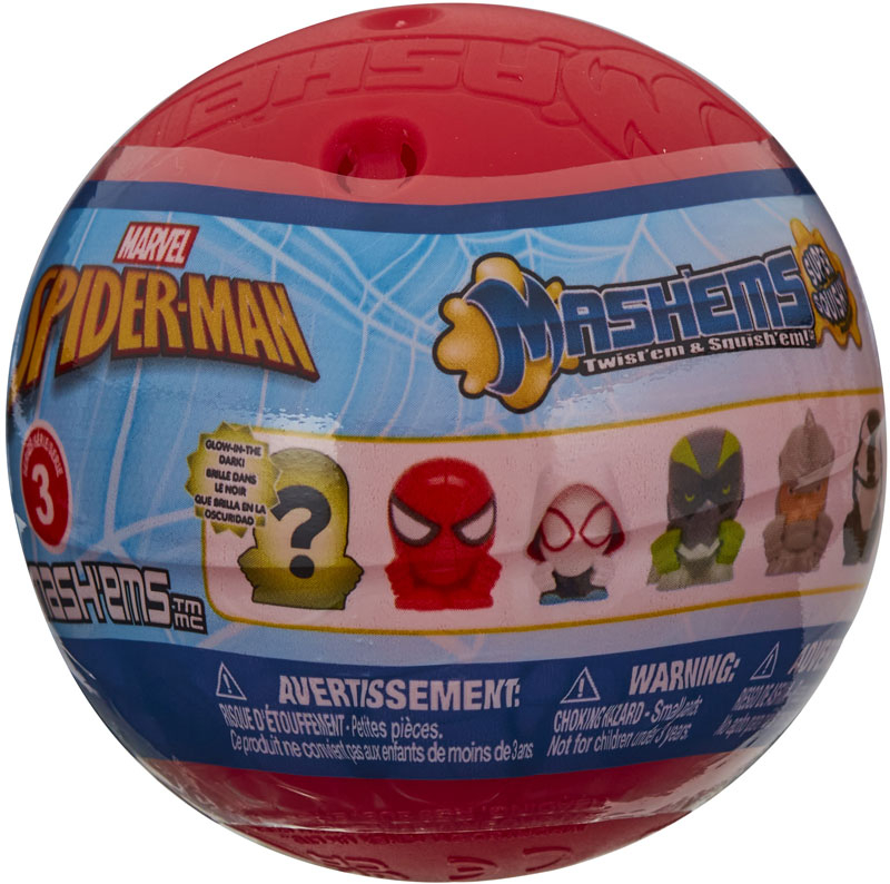 Wholesalers of Mashems Spiderman toys