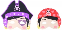 Wholesalers of Mask Eva Pirate Girl 6 Asst toys image 3