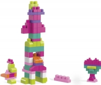 Wholesalers of Mega Bloks  Building Bag 60pc Pink toys image 2