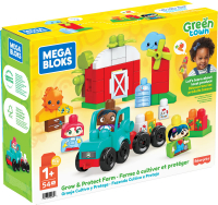 Wholesalers of Mega Bloks Green Town Grow And Protect Farm Building Set toys image