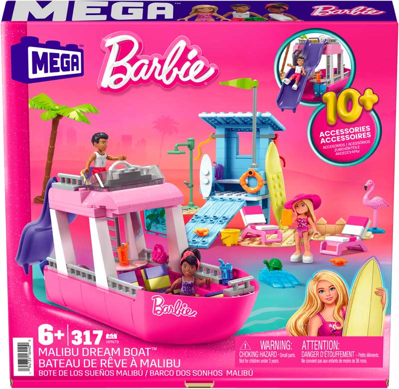 Wholesalers of Mega Construx Barbie - Dreamboat toys