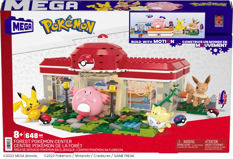 Wholesalers of Mega Construx Pokemon Centre toys
