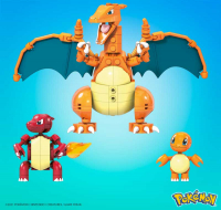 Wholesalers of Mega Construx Pokemon Charmander Evolution Set toys image 2