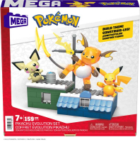 Wholesalers of Mega Construx Pokemon Style Picachu Evolution Set toys Tmb