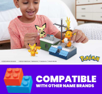 Wholesalers of Mega Construx Pokemon Style Picachu Evolution Set toys image 4