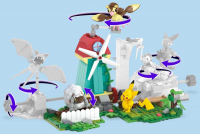 Wholesalers of Mega Pokemon Adventure Builder Windy Town toys image 3