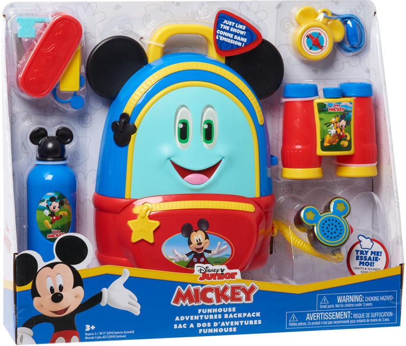 Wholesalers of Mickey Mouse Funhouse Backpack toys