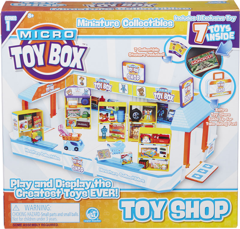 Wholesalers of Micro Toy Box Toy Shop Playset toys