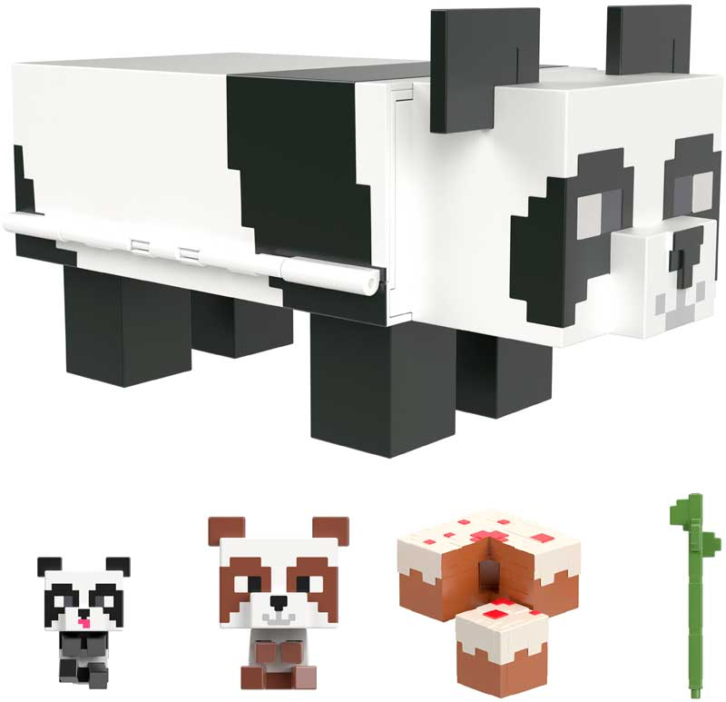 Wholesalers of Minecraft Mini Hobhead Panda Play Set toys