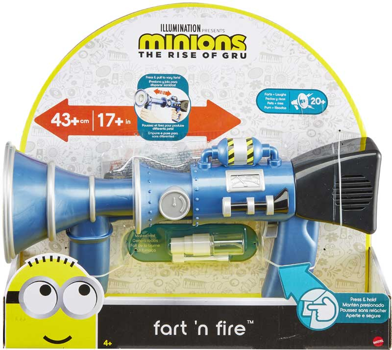 Wholesalers of Minions 2 Fart & Fire toys