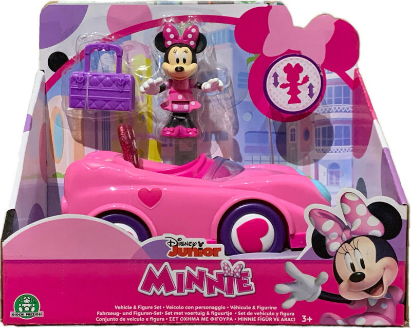 Wholesalers of Minnie Mouse Figure And Vehicle Asst toys
