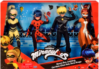 Wholesalers of Miraculous 26cm Fashion Dolls 4 Pack toys image
