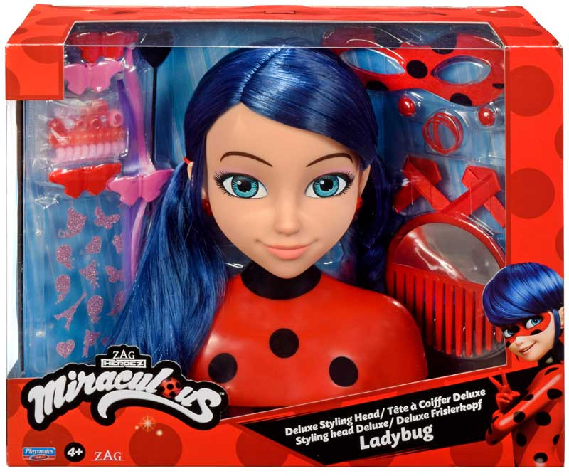Wholesalers of Miraculous Ladybug Deluxe Styling Head toys
