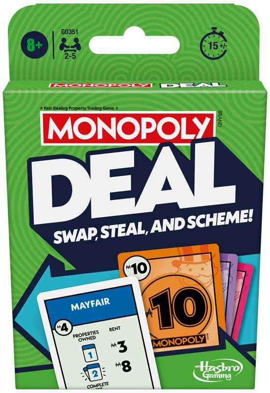 Wholesalers of Monopoly Deal toys