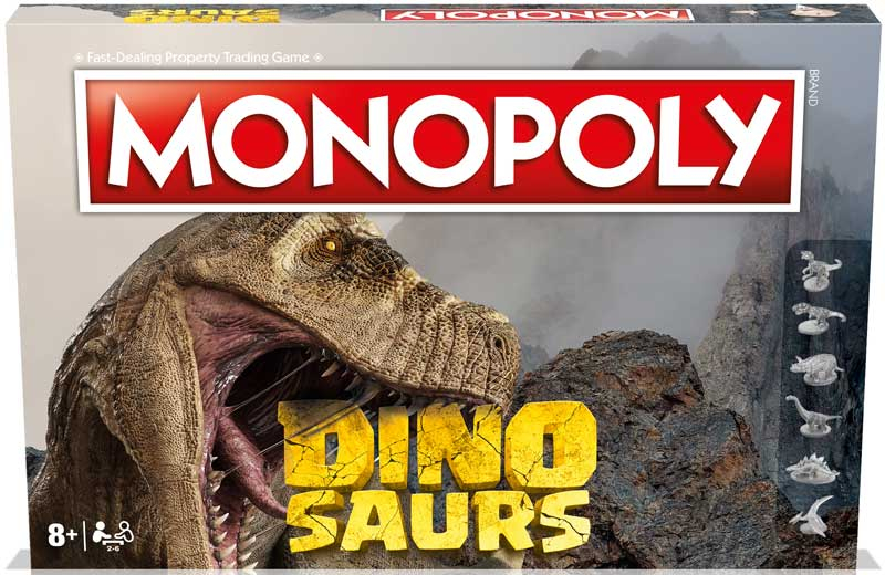 Wholesalers of Monopoly Dinosaurs toys
