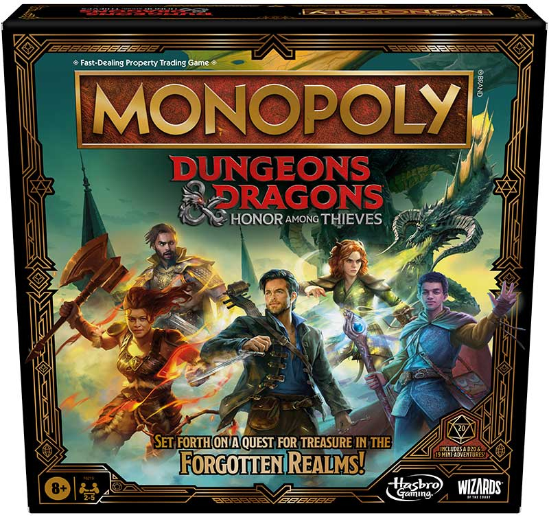 Wholesalers of Monopoly Dungeons And Dragons Movie toys