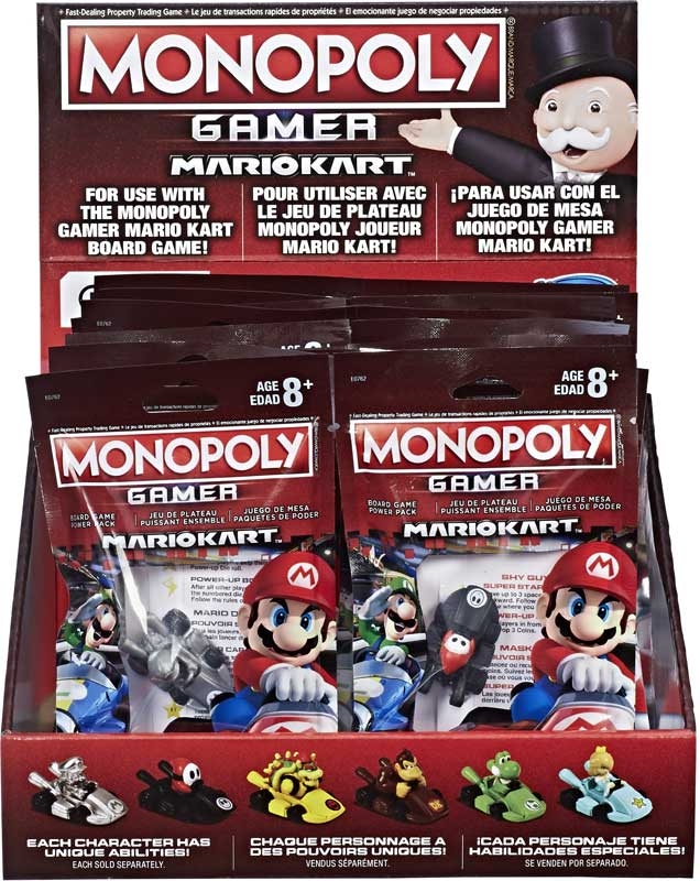 Monopoly Gamer Board Game Power Pack Mario Kart Donkey Kong 