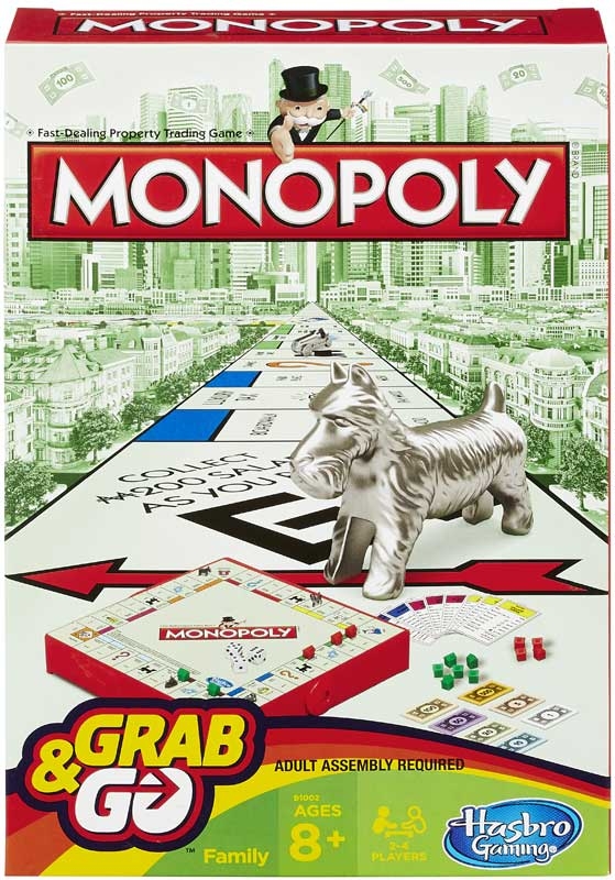 Wholesalers of Monopoly Grab And Go toys
