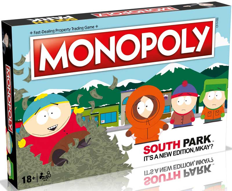 Wholesalers of Monopoly South Park toys