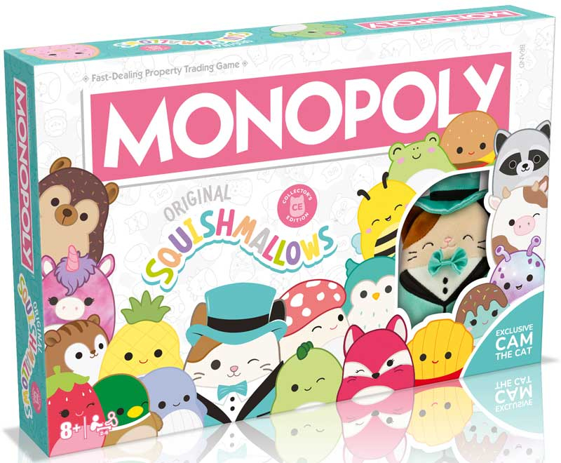 Wholesalers of Monopoly Squishmallows toys