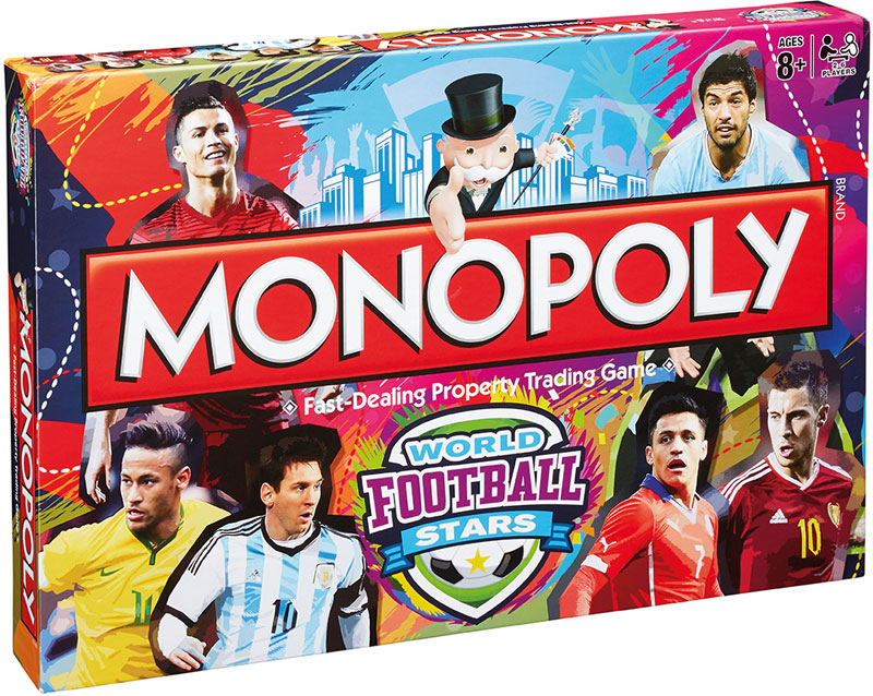 Wholesalers of Monopoly World Football Stars toys