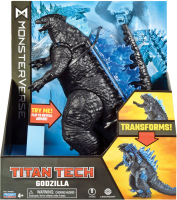 Wholesalers of Monsterverse 8 Inch Deluxe Transforming Titan Tech Godzilla  toys image
