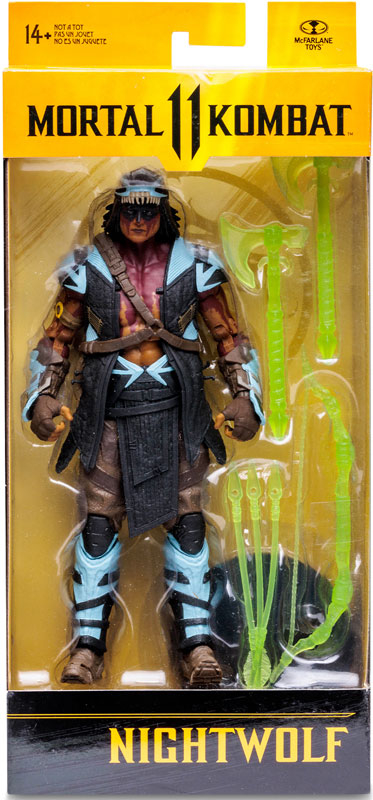 Wholesalers of Mortal Kombat 7in Figures Wv9 - Nightwolf toys
